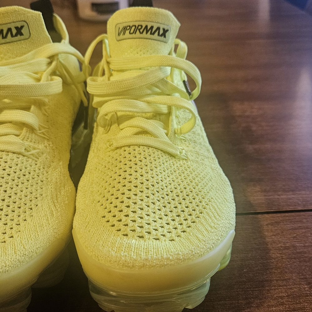 Nike Unisex  VaporMax Yellow Shoes